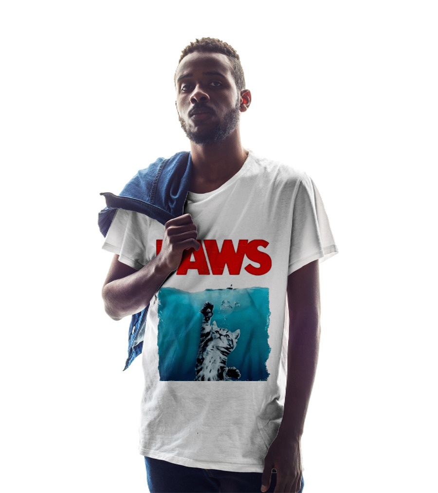 PAWS Cat Kitten Jaws T-Shirt