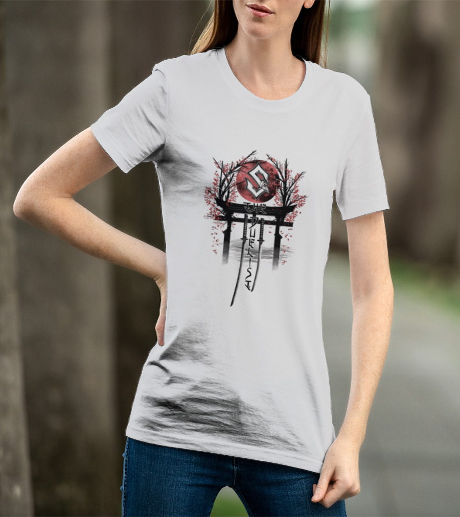 Sabaton Store Signed The Duelist S Symbol Red Circle Blossom T-Shirt