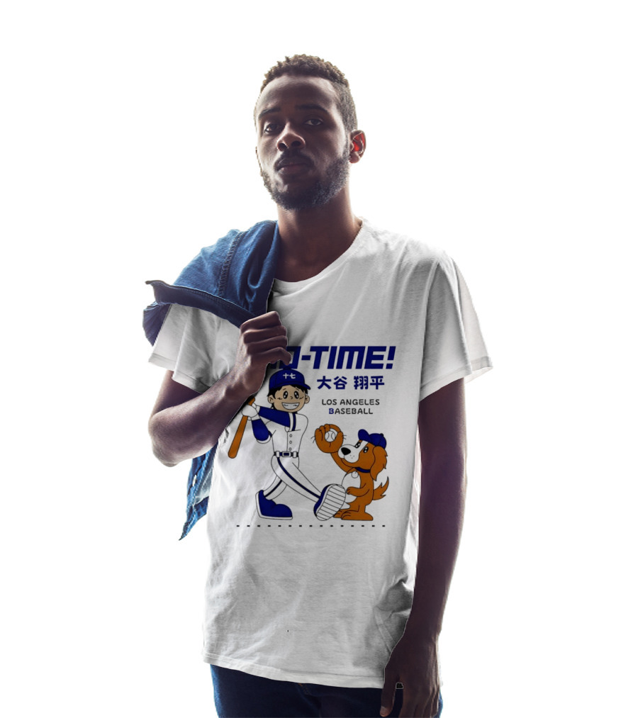 SHO TIME Shohei Ohtani Los Angeles Baseball Anime T-Shirt