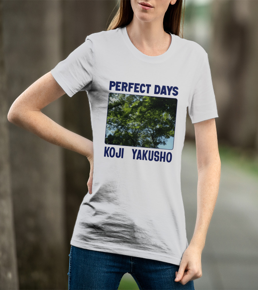 Perfect Days Koji Yakusho Forest Scene T-Shirt