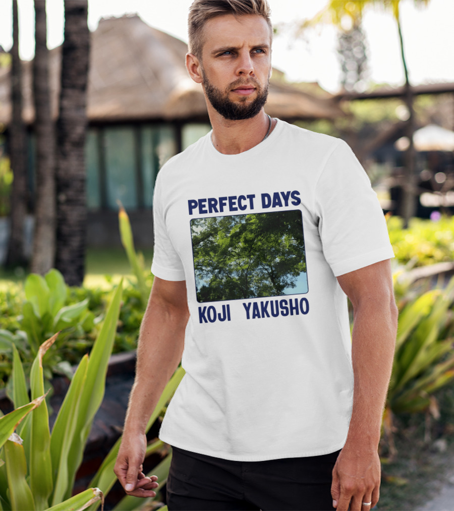 Perfect Days Koji Yakusho Forest Scene T-Shirt