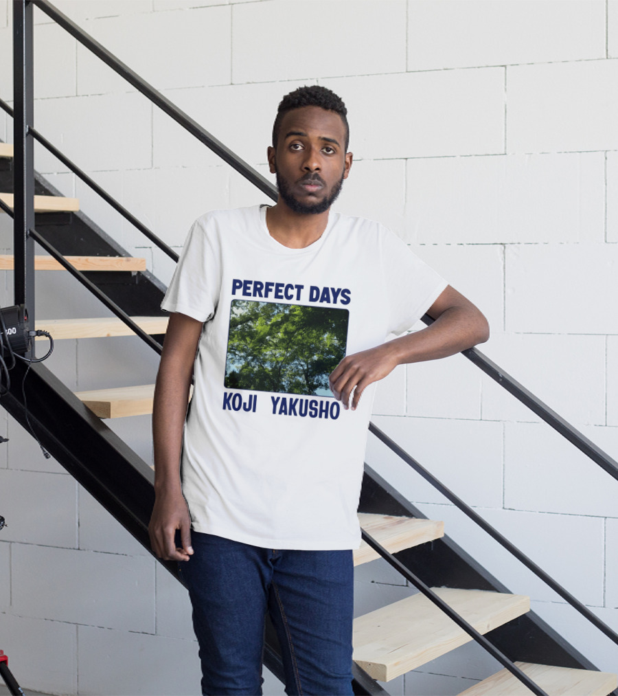 Perfect Days Koji Yakusho Forest Scene T-Shirt