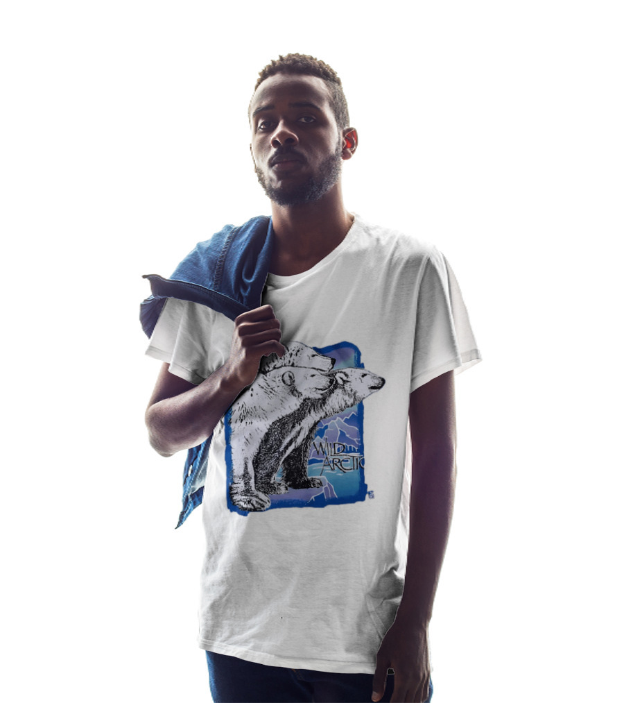 Polar Bear Trio Wild Arctic Sea World Wildlife T-Shirt