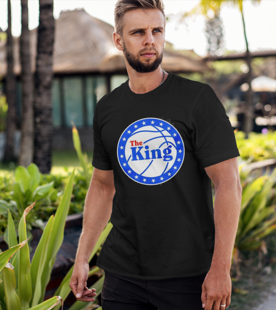 Philadelphia 76ers The King NBA Basketball Stars T-Shirt