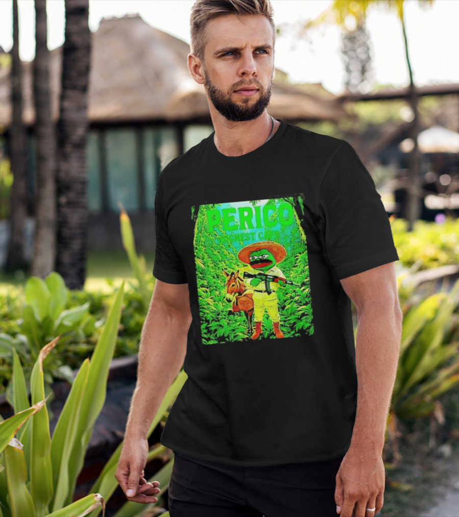 Perico Highest Caff Jungle Donkey Explorer T-Shirt