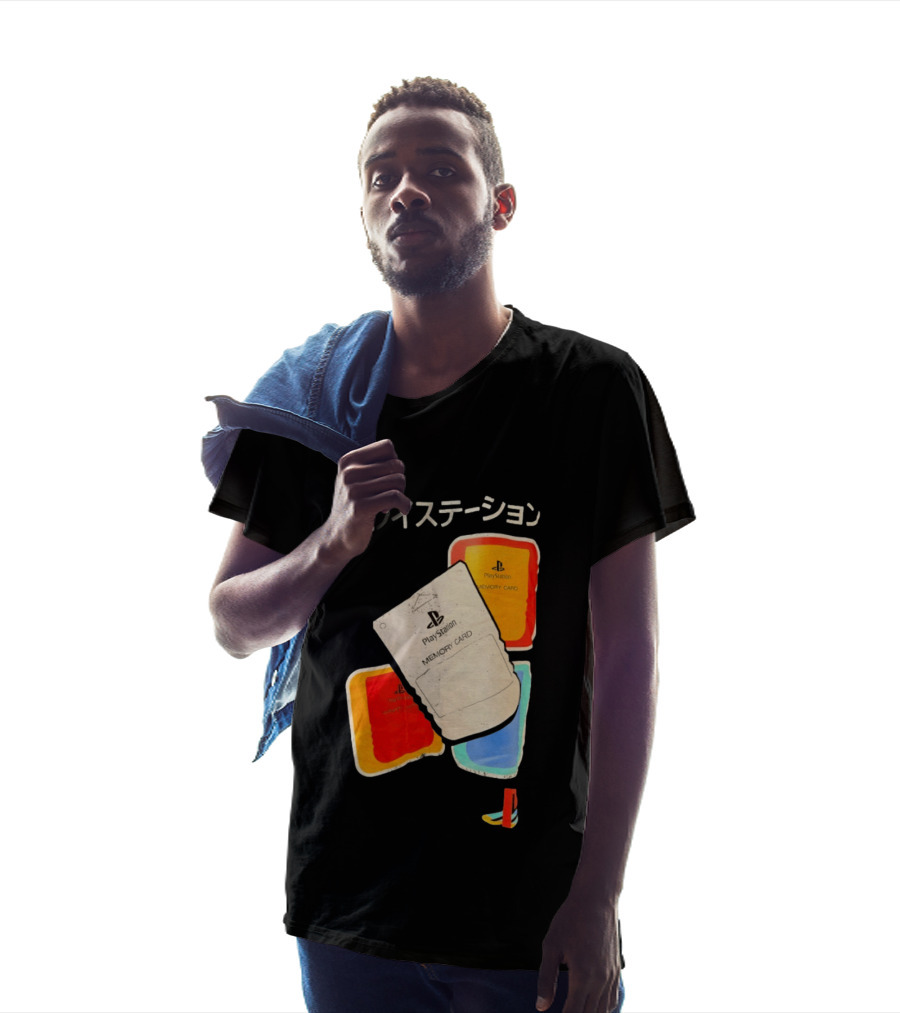 PlayStation Memory Card PS1 Sony Classic Retro Gaming Accessories T-Shirt