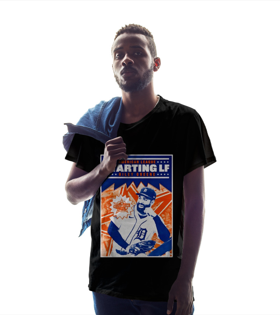 American League Starting LF Riley Greene 2024 All Star Game T-Shirt