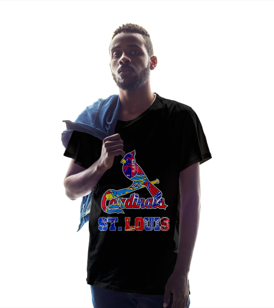 St Louis Cardinals City SC Soccer Baseball T-Shirt