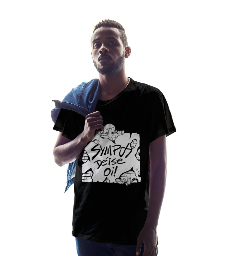 Sympos Deise Oi Skinhead Brick Wall Punk T-Shirt