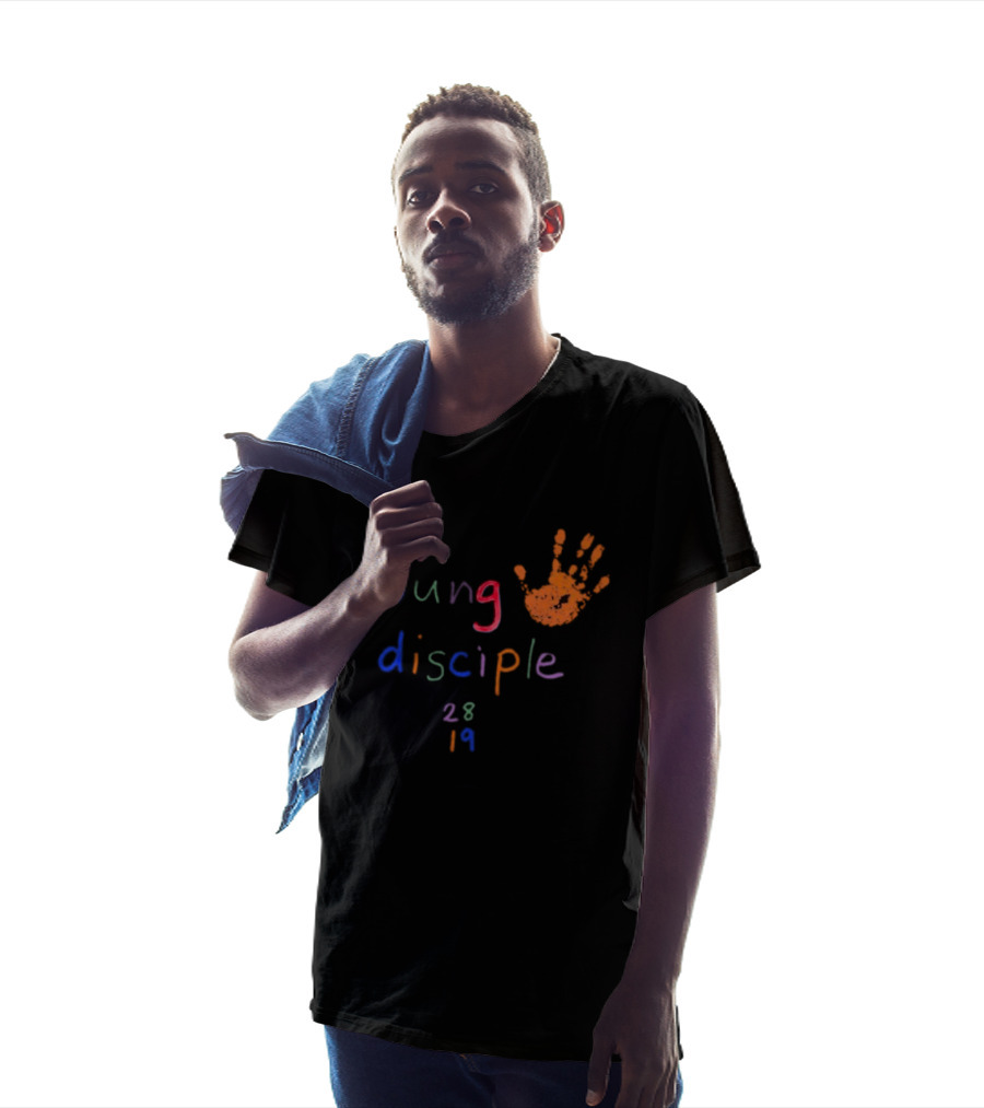 Young Disciple 2819 Handprint Colorful T-Shirt