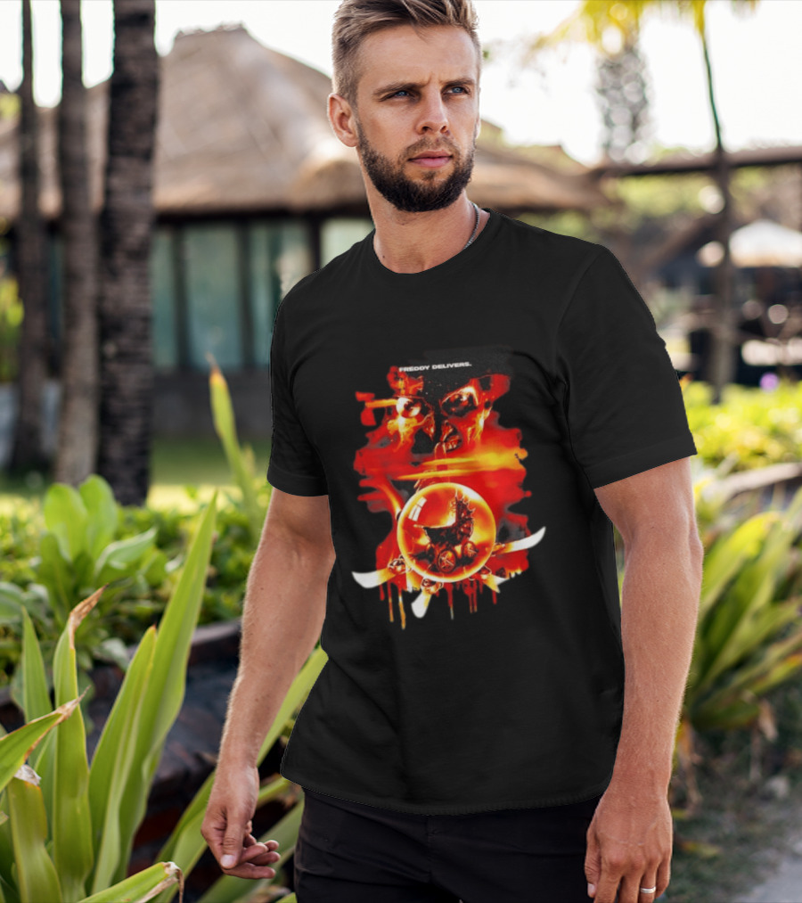 Freddy Krueger A Nightmare On Elm Street The Dream Child Freddy Delivers T-Shirt