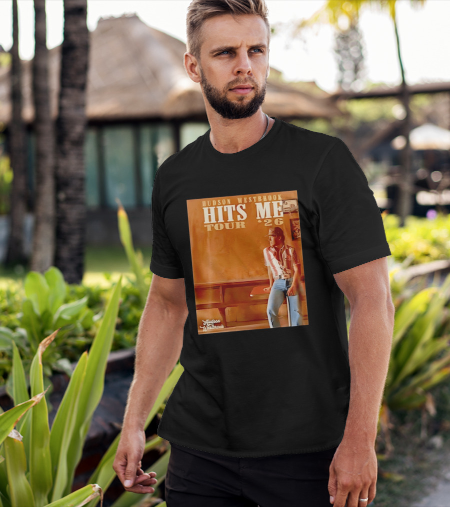 Hudson Westbrook Hits Me Tour '26 Retro Americana T-Shirt