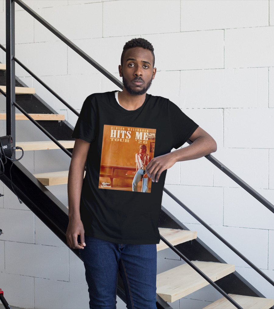 Hudson Westbrook Hits Me Tour '26 Retro Americana T-Shirt
