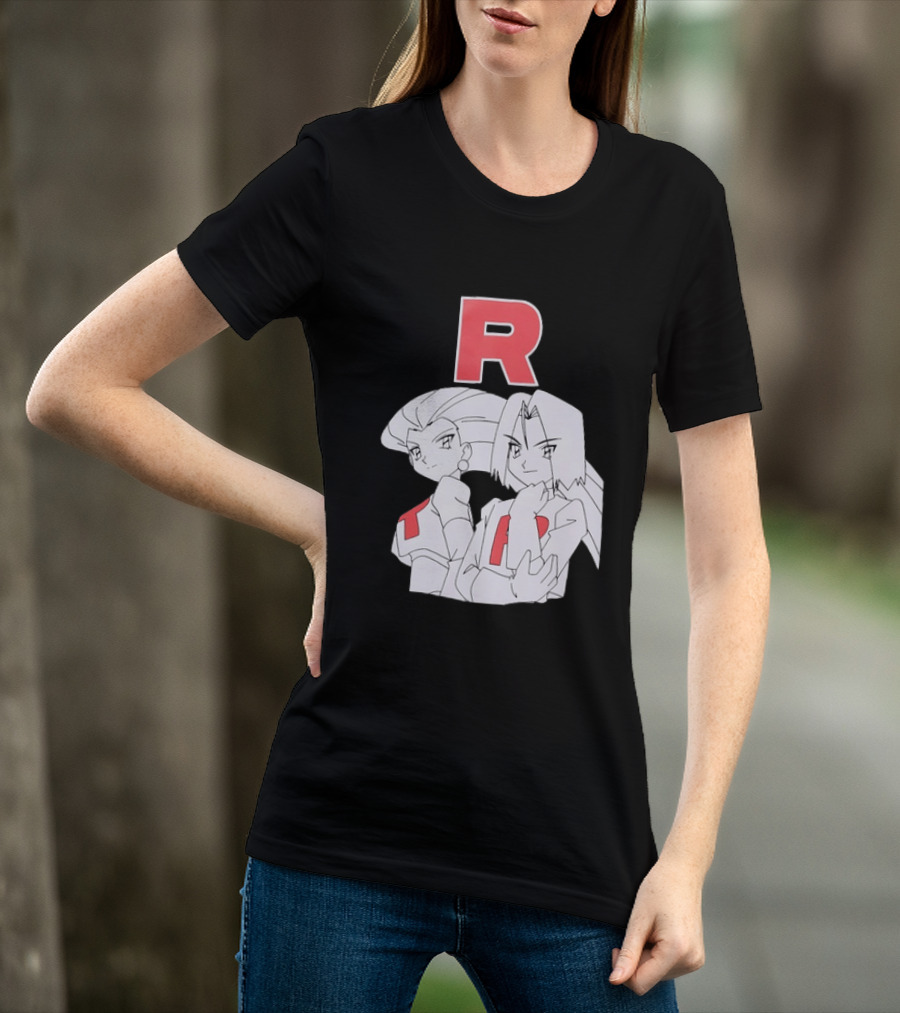 Jessie James Team Rocket R POKEMON Characters T-Shirt