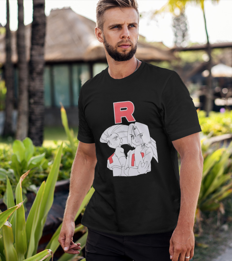 Jessie James Team Rocket R POKEMON Characters T-Shirt