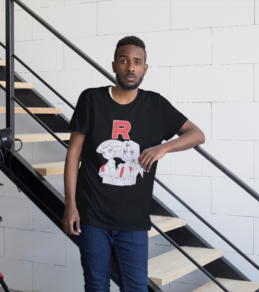 Jessie James Team Rocket R POKEMON Characters T-Shirt