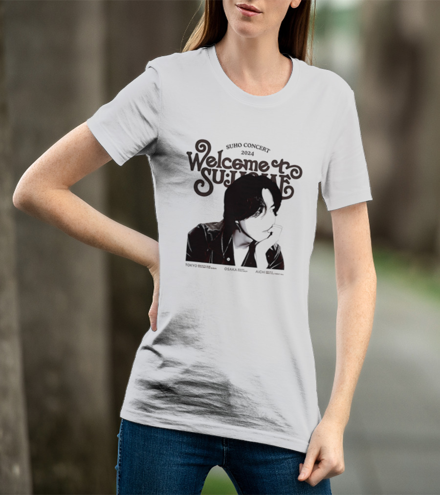 SUHO Concert 2024 Welcome To Su Home Tokyo Osaka Aichi Tour T-Shirt