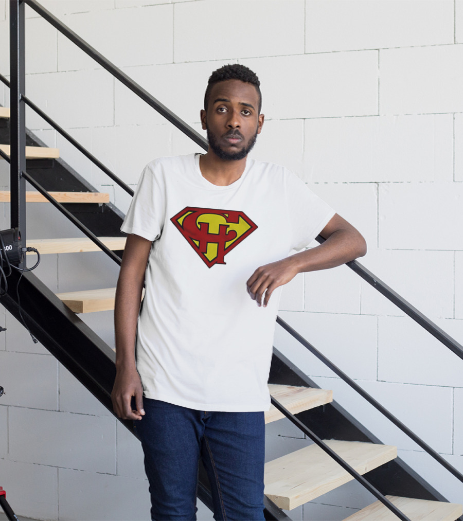 Superman Symbol CH Clark Kent Super Hero T-Shirt