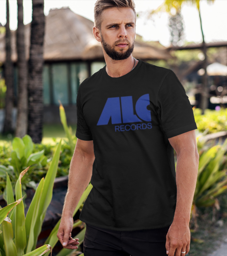 ALC Records Store Nouveau Black T-Shirt