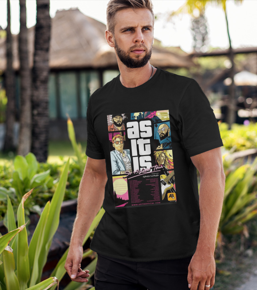 As It Is So Alive Tour UK Ireland 2026 Featuring Greywind T-Shirt