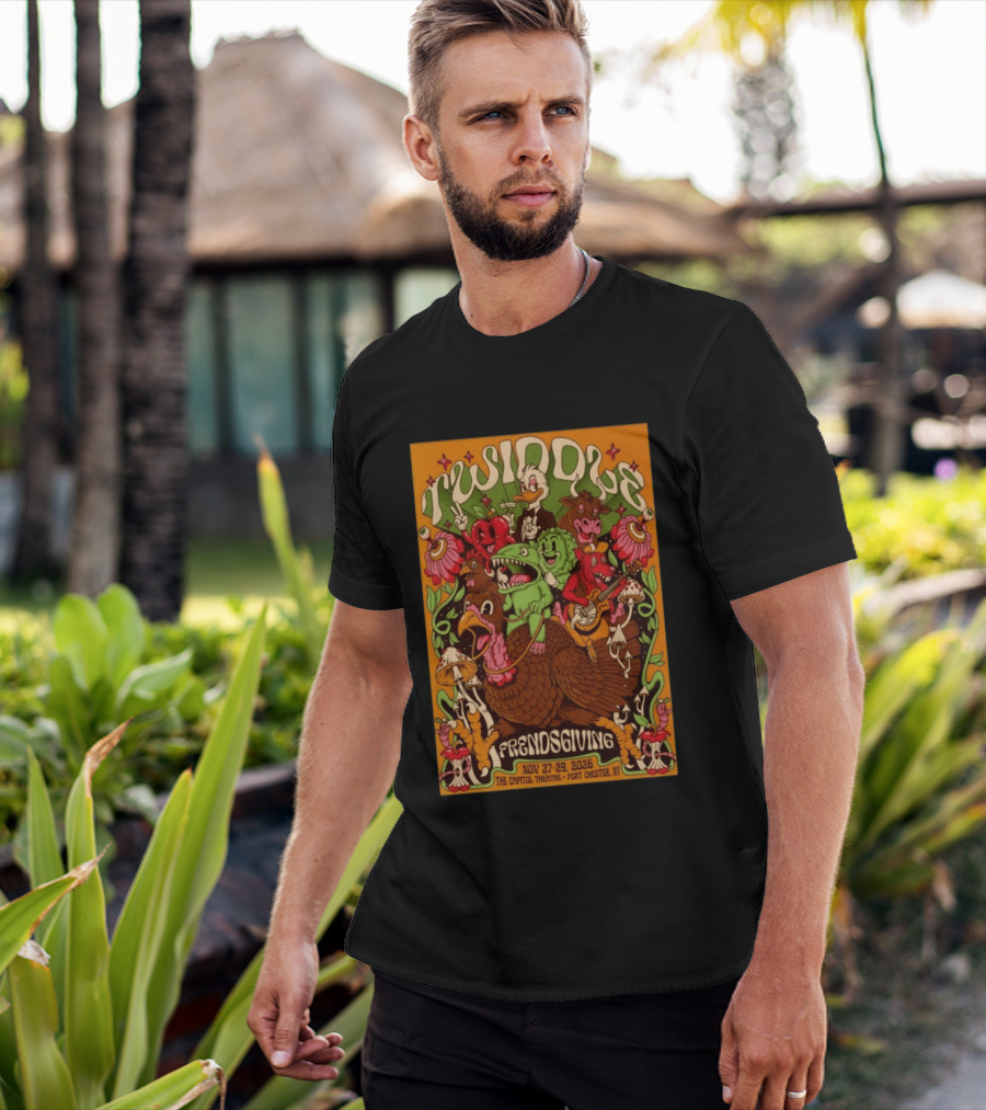 Twiddle Frendsgiving The Capitol Theatre Nov 27 29 2026 Port Chester NY T-Shirt