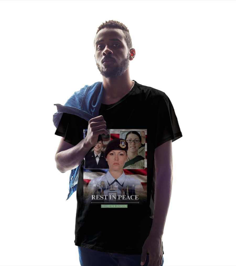 Rest In Peace Elizabeth N. Jacobson Military T-Shirt