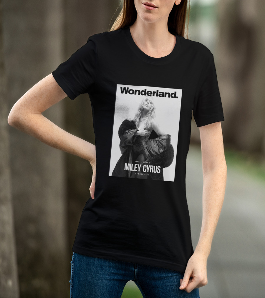 Wonderland Guest Edited By Miley Cyrus Summer 2026 T-Shirt