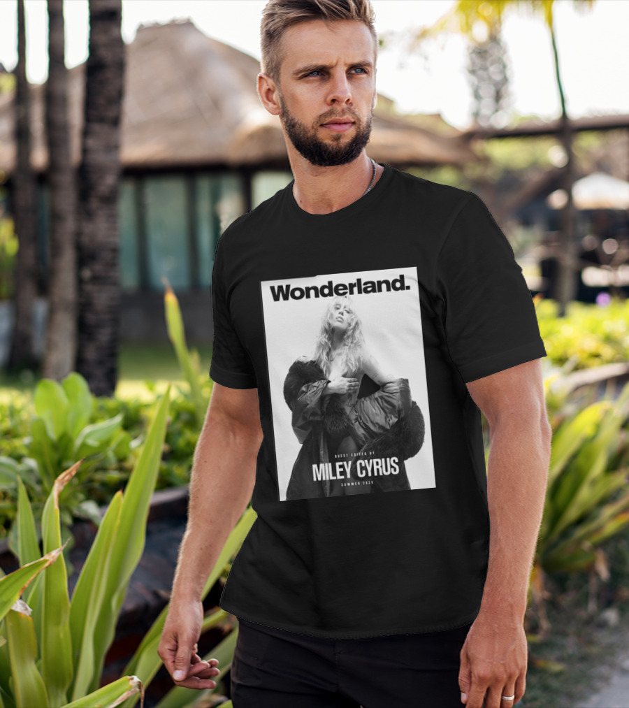 Wonderland Guest Edited By Miley Cyrus Summer 2026 T-Shirt