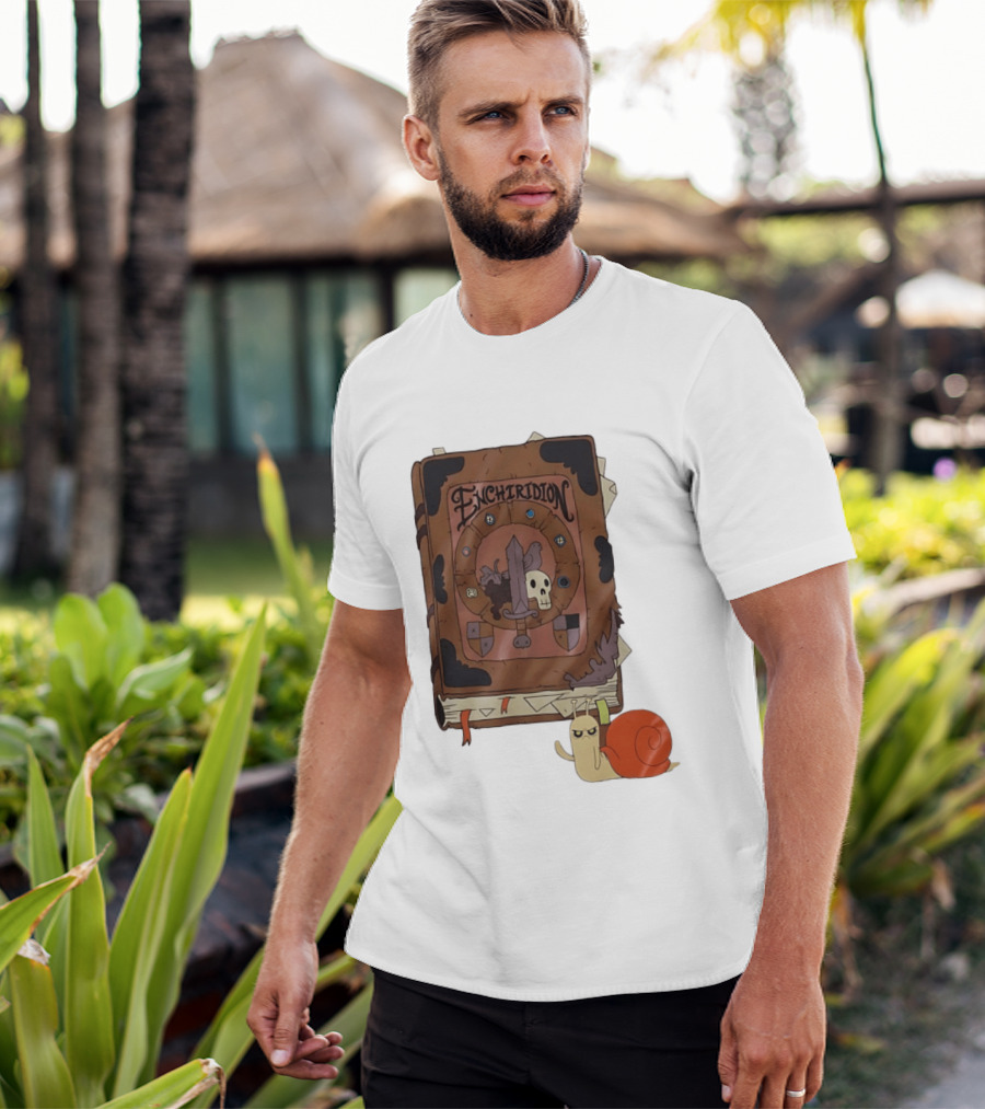 Adventure Time Enchiridion Snail Cartoon Network Book T-Shirt
