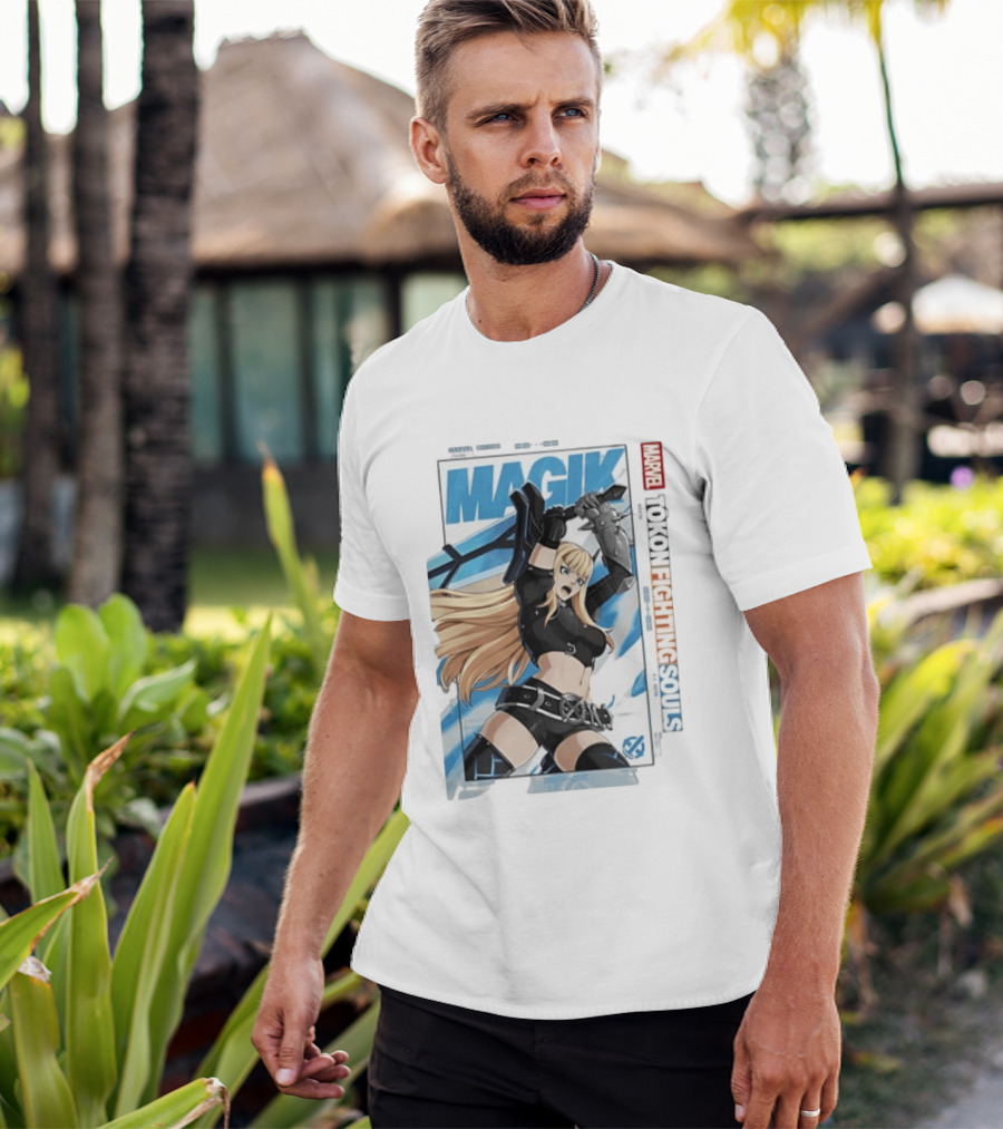Magik Marvel Tokon Fighting Souls X Men T-Shirt