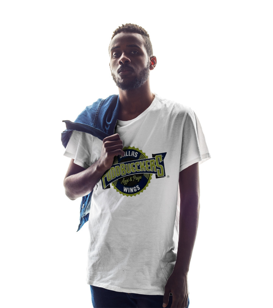 Fuddruckers Dallas Wings Azzi & Paige WNBA Basketball T-Shirt