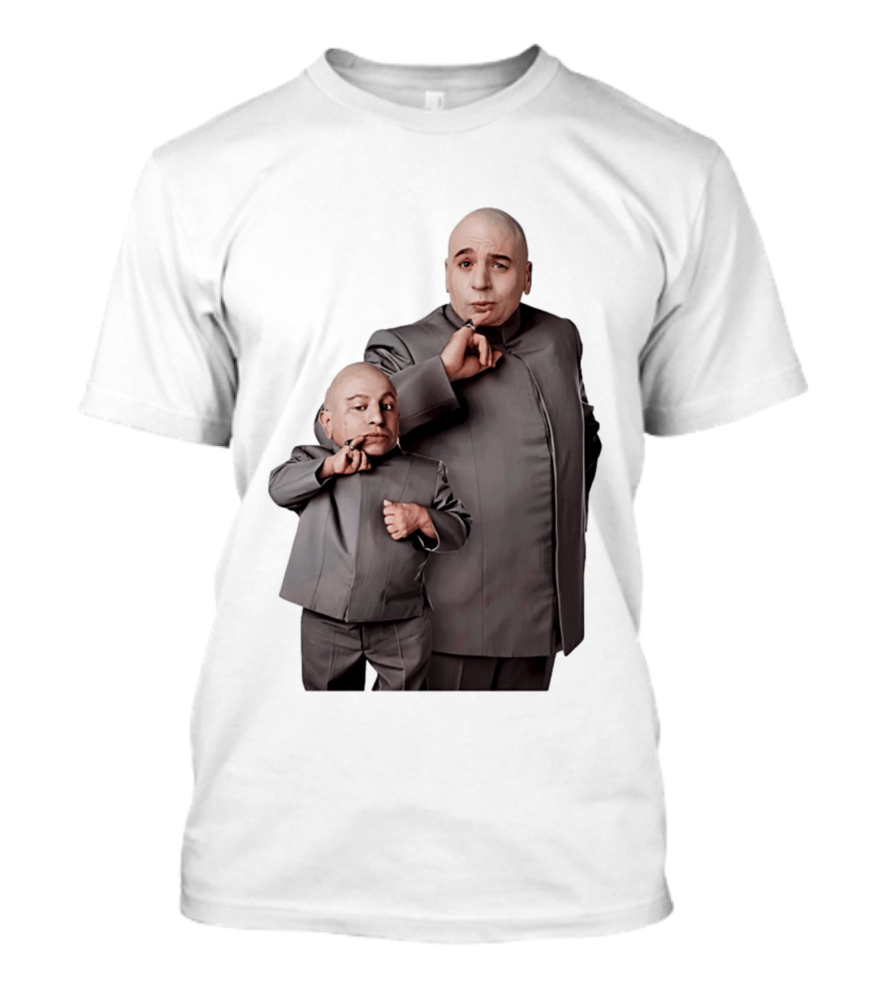 Dr Evil And Mini Me Iconic Duo Mike Myers Verne Troyer T-Shirt