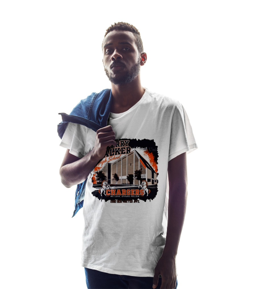 O Perry Walker High School Chargers We Lead Others Follow 2832 Gen Meyer Ave T-Shirt