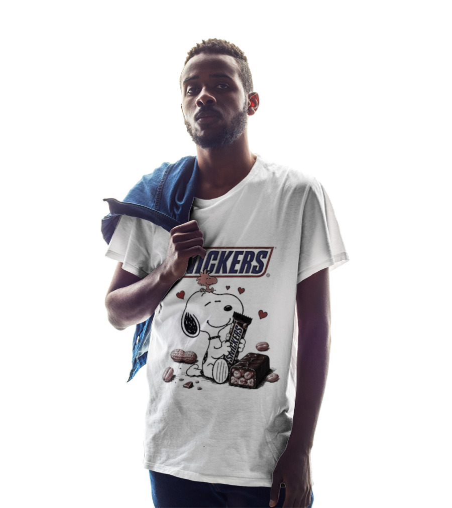 Peanuts Snoopy Woodstock Snickers You're Not You When Hungry T-Shirt