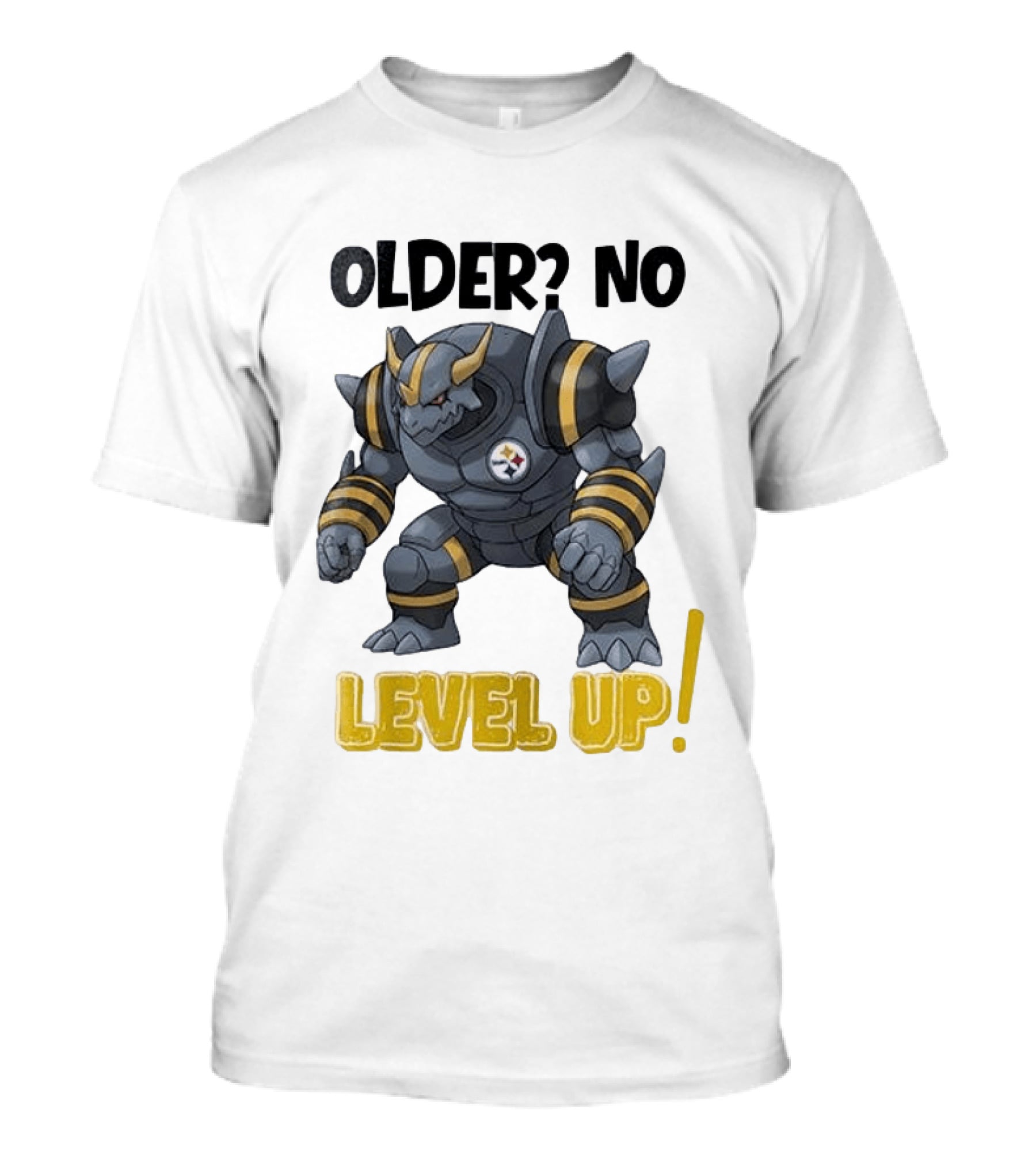 Pittsburgh Steelers X Pokémon 30th Anniversary Older No Level Up T-Shirt