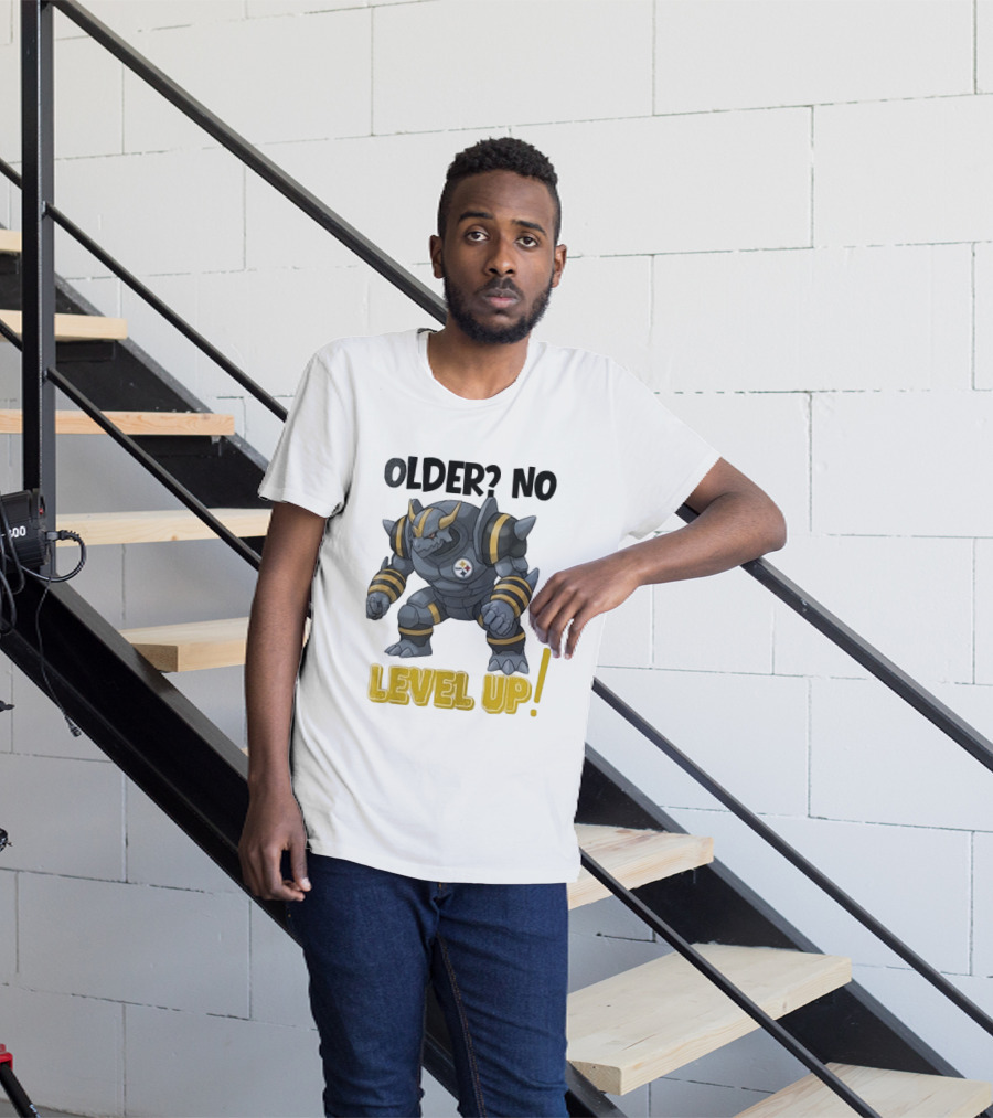 Pittsburgh Steelers X Pokémon 30th Anniversary Older No Level Up T-Shirt