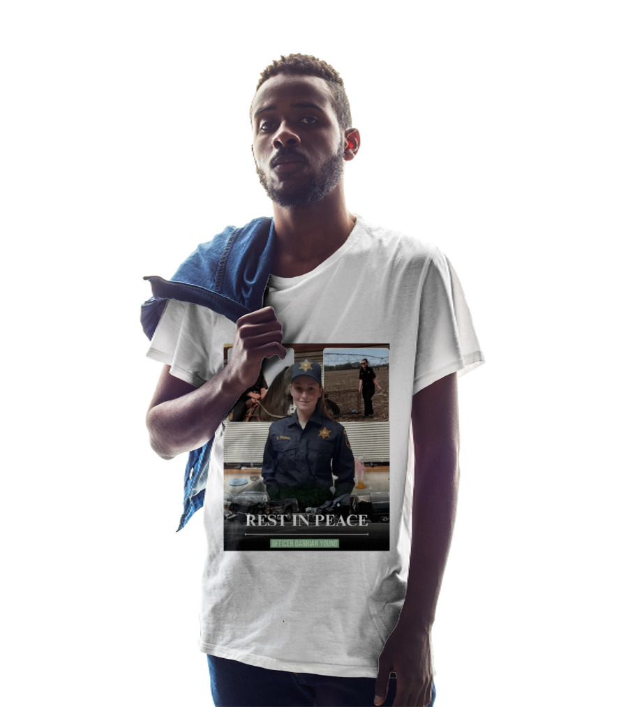 Rest In Peace Officer D. Young Memorial T-Shirt