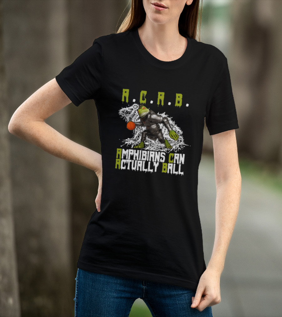 Firehouse 666 Store Acab Amphibians Can Actually Ball Frog Mallet T-Shirt