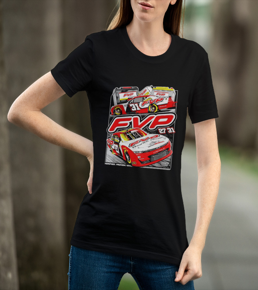 FVP Verified Proven Jordan Anderson Racing Chevrolet 27 31 T-Shirt