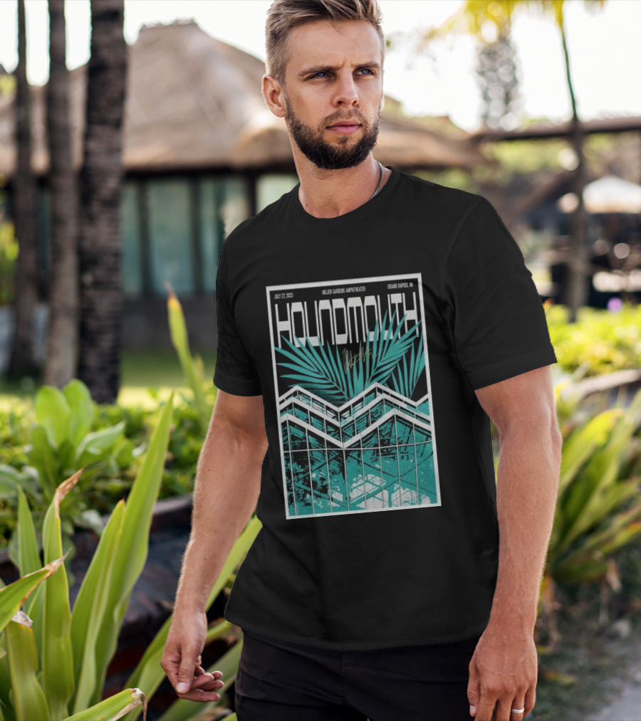 Houndmouth Meijer Gardens Amphitheater Grand Rapids July 27 2023 T-Shirt