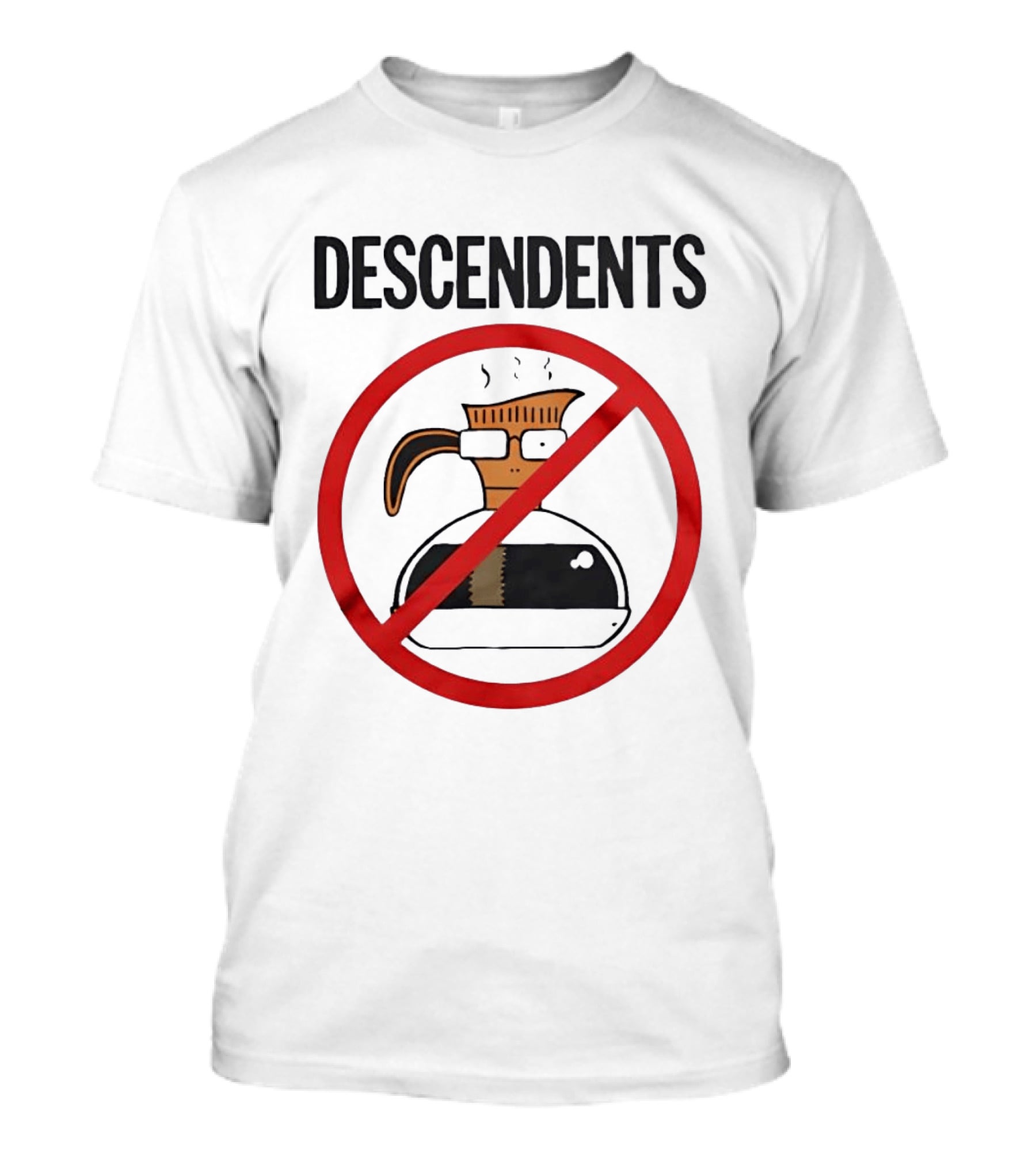 Descendents No Decaf Coffee Pot T-Shirt