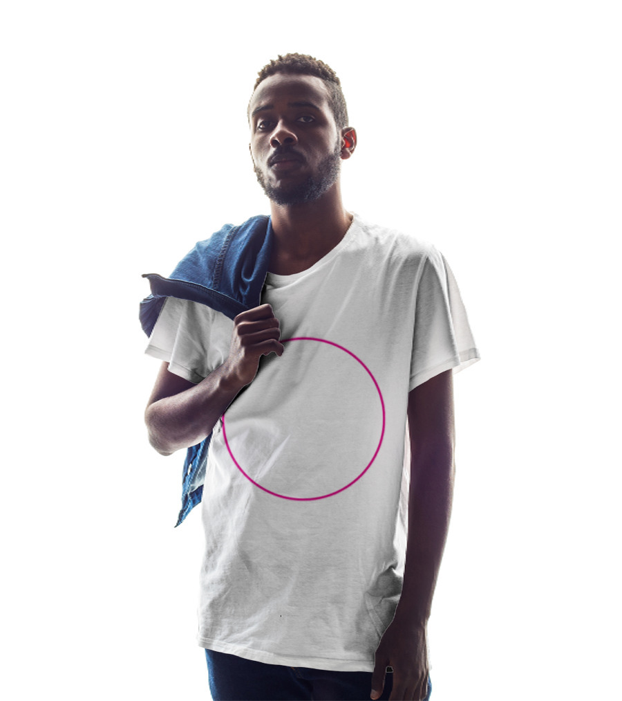 Steve Lacy Store Vibrant Pink Circle T-Shirt