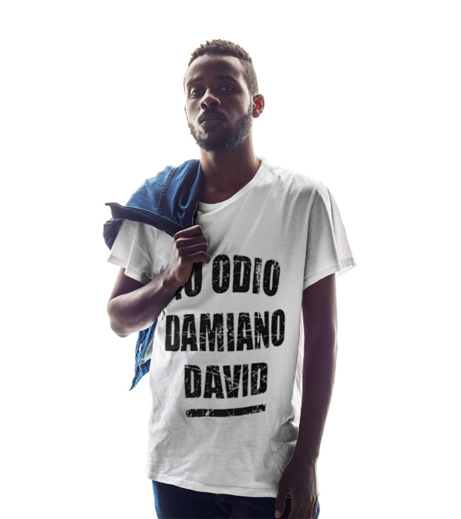 Trendy Io Odio Damiano David Emozione Ribelle Moda कूल T-Shirt