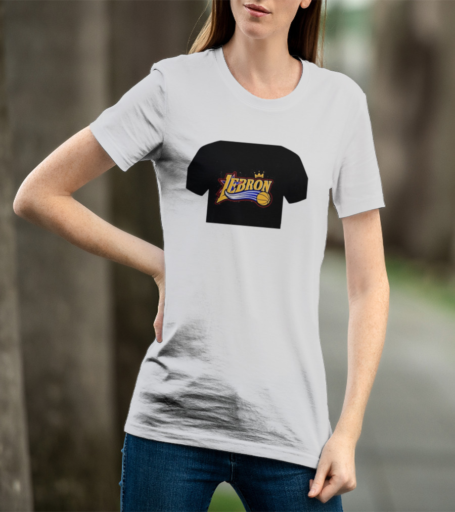 Lebron Crown Star Basketball Philly Sports T-Shirt