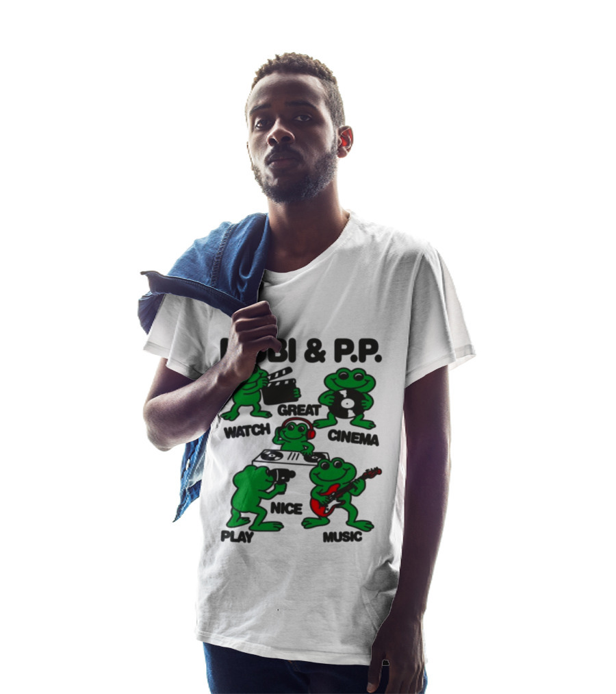 Mubi & P.P. Great Cinema Play Nice Music T-Shirt