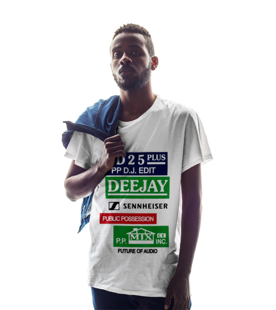 HD25 Plus PP DJ Edit Deejay Sennheiser Future Of Audio T-Shirt
