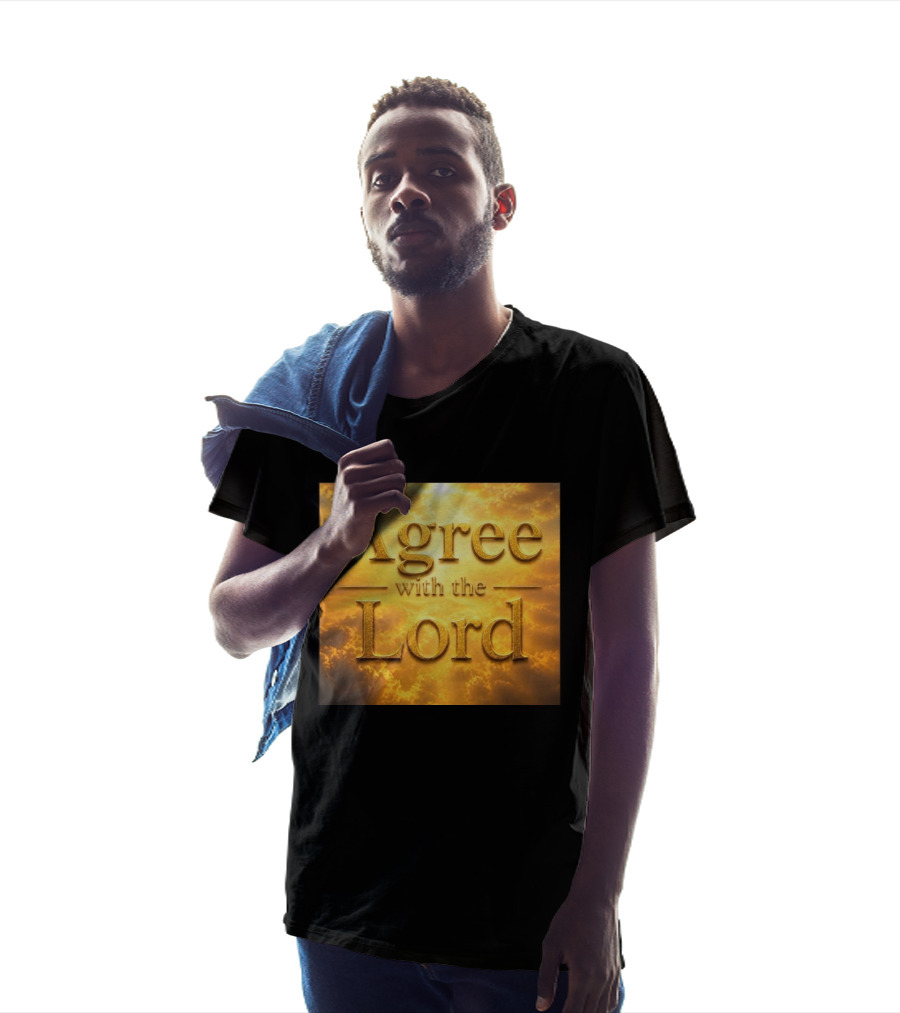 Agree With The Lord Golden Cloudy Sky T-Shirt