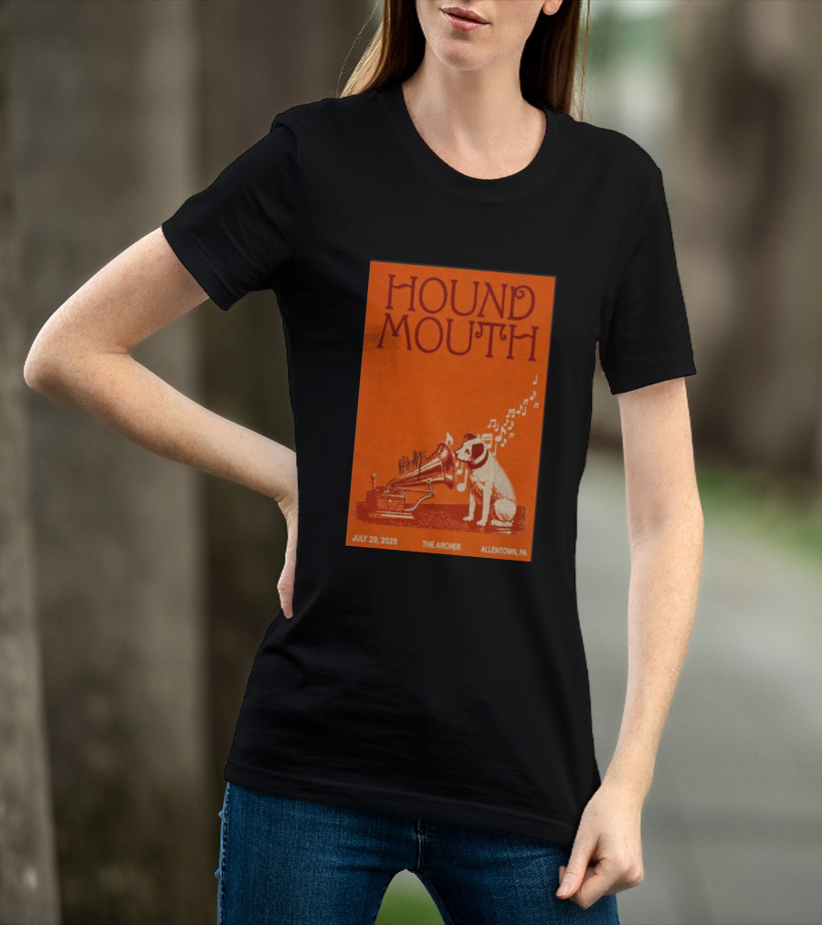 Houndmouth Allentown Pennsylvania Concert July 29 2026 The Archer T-Shirt