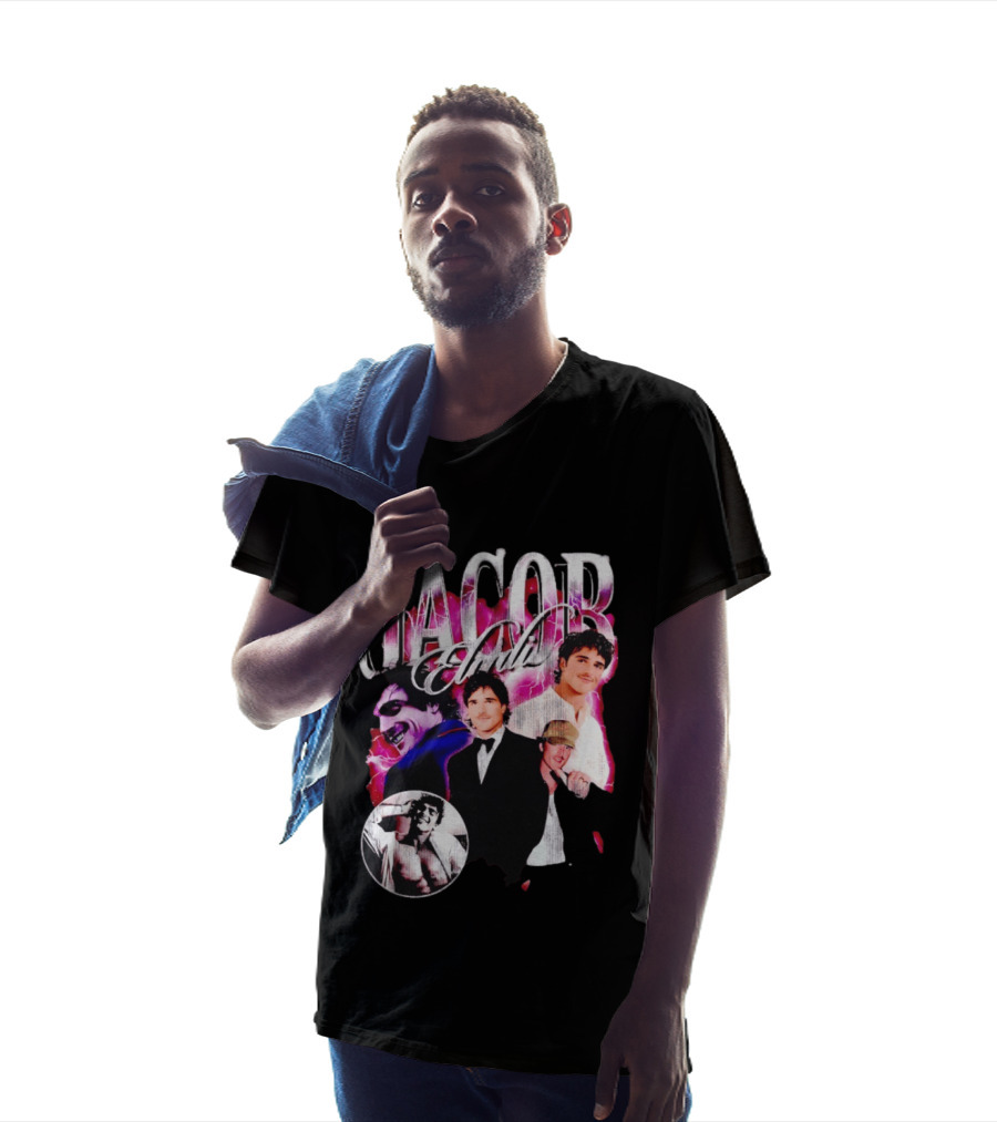 Jacob Elordi Collage Joker Suit Hat Aesthetic T-Shirt