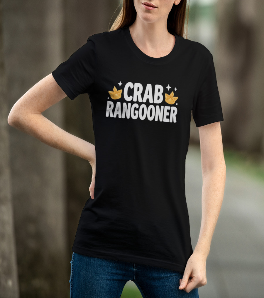 Crab Rangooner Chinese Food Appetizer Fun Novelty T-Shirt